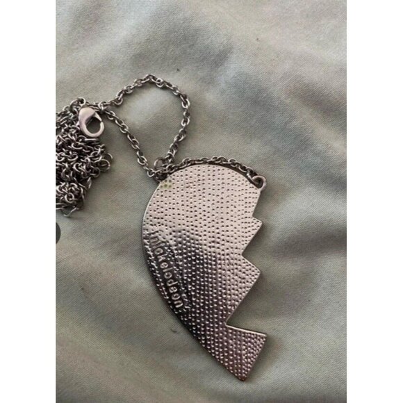 Vintage Nickelodeon Bestie Pendant Necklace TIE Half Green Rare Complete Yours - Picture 6 of 16